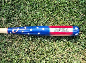 Flag Custom Baseball Bat