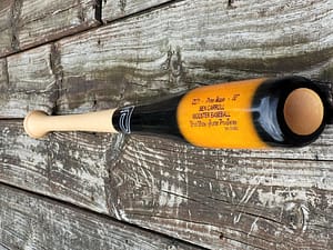 Black and Gold Custom Baseball Bat